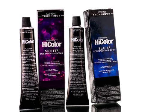 NEW HiColor RED HiLights by L&x27;Oreal Excellence is the first highlighting series formulated for dark hair. . Loreal technique